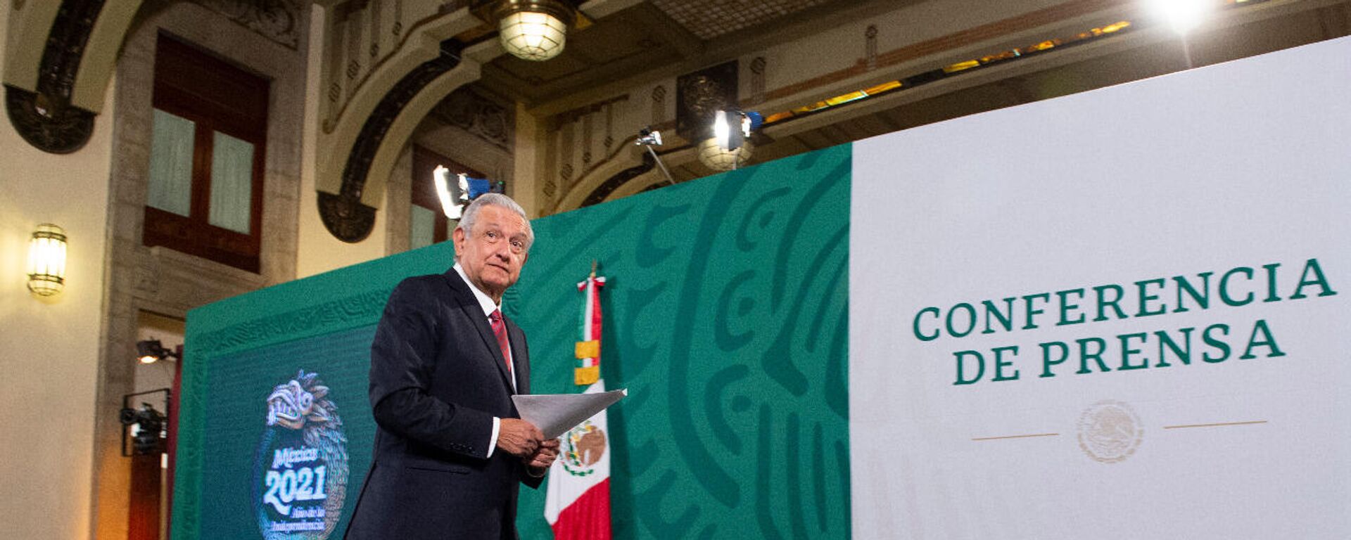 Andrés Manuel López Obrador, presidente de México  - Sputnik Mundo, 1920, 08.01.2022