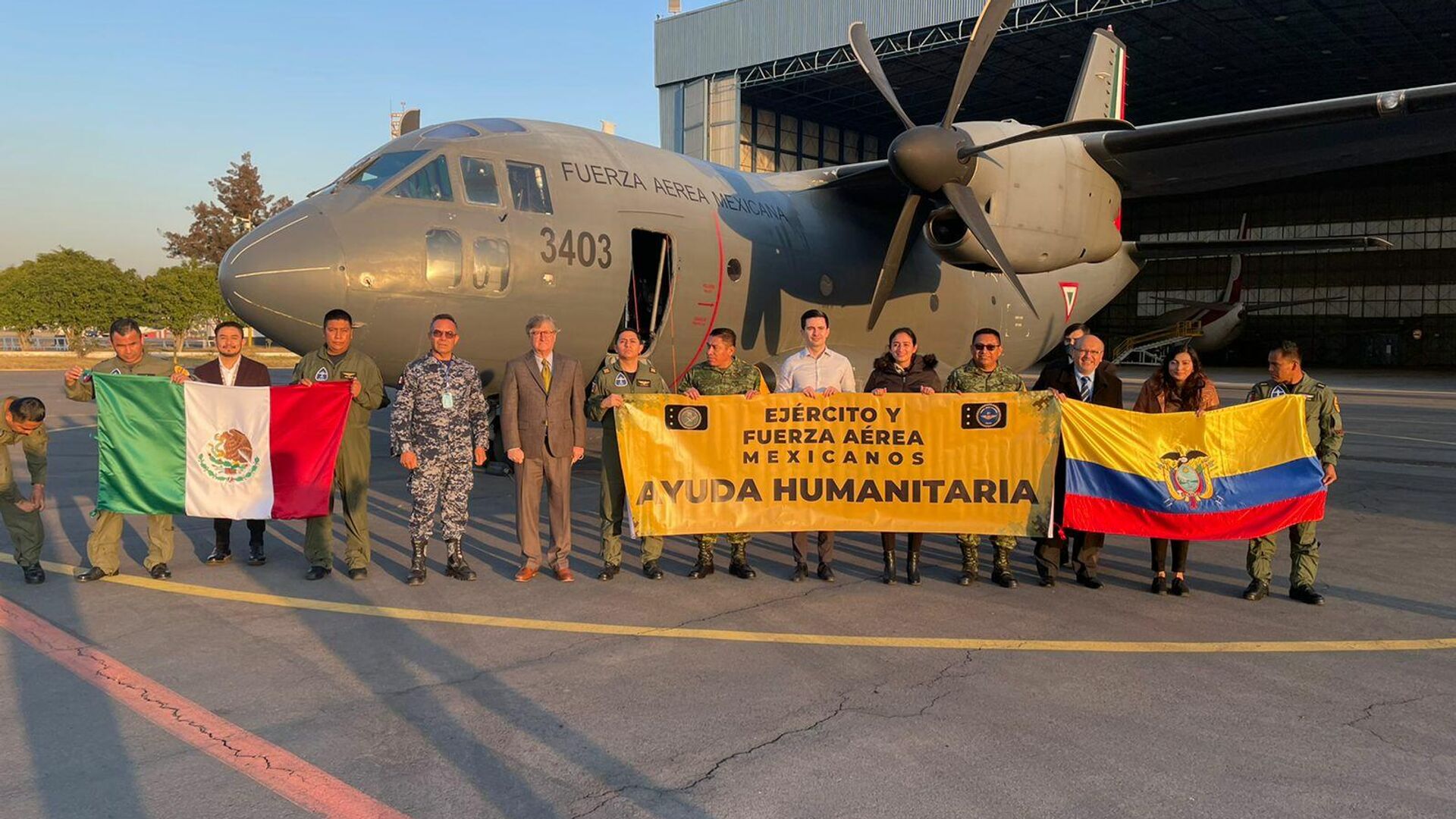 México donó a Ecuador un millón de dosis de la vacuna AstraZeneca contra el COVID-19 México donó a Ecuador un millón de dosis de la vacuna AstraZeneca contra el COVID-19 - Sputnik Mundo, 1920, 16.12.2021