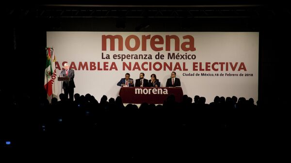 Asamblea Nacional del partido Morena de México - Sputnik Mundo