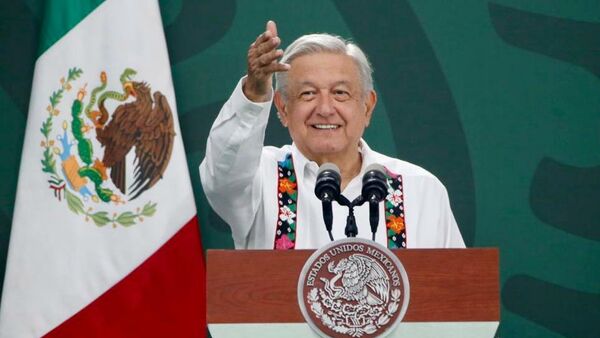 Andrés Manuel López Obrador, presidente de México - Sputnik Mundo