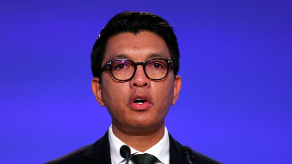 El presidente de Madagascar, Andry Rajoelina  - Sputnik Mundo