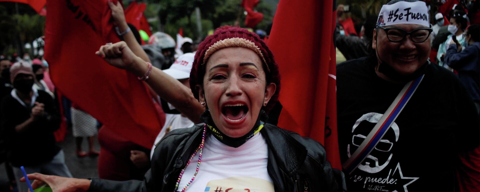 Una partidaria de Xiomara Castro, electa presidenta de Honduras - Sputnik Mundo, 1920, 18.12.2021