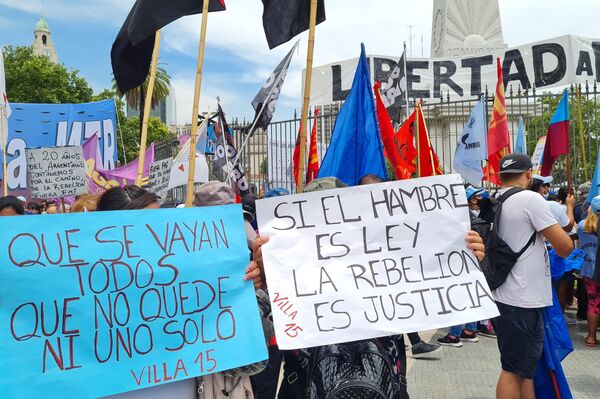 20 años del 'Argentinazo' - Sputnik Mundo