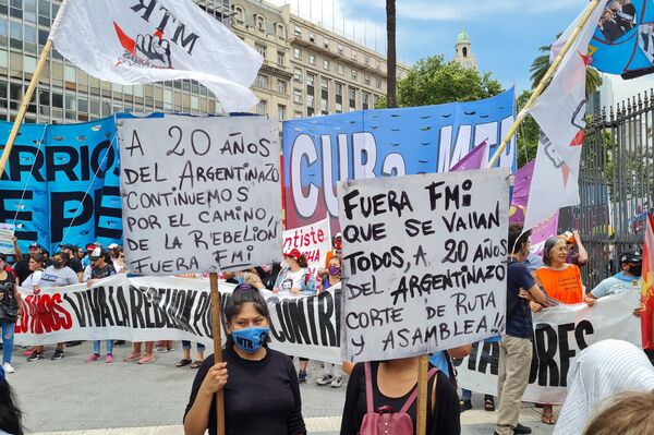 20 años del 'Argentinazo' - Sputnik Mundo