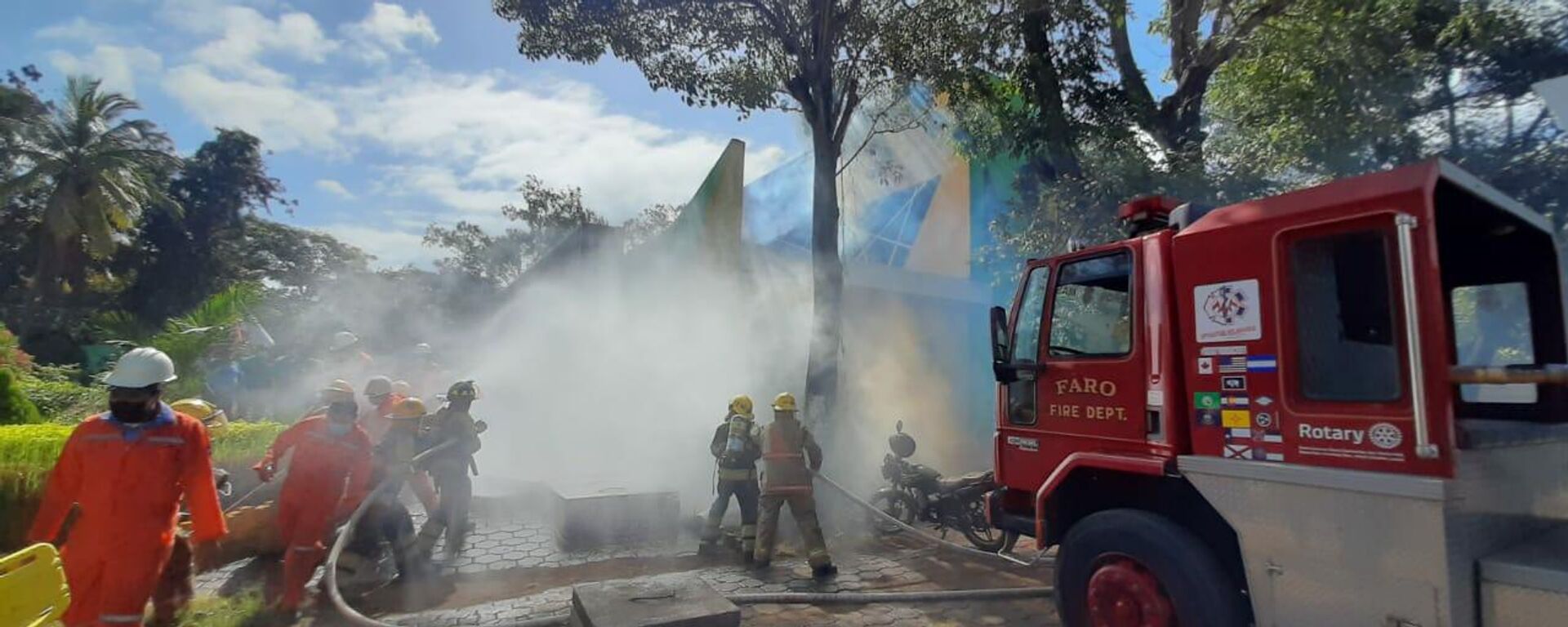 Simulacro de un terremoto magnitud 7,5 en Nicaragua - Sputnik Mundo, 1920, 20.12.2021