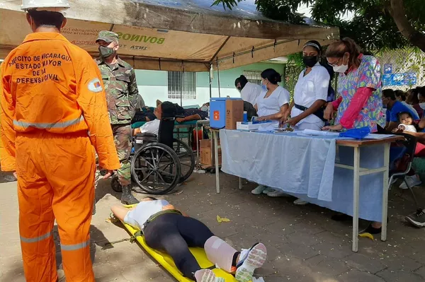 Simulacro de un terremoto magnitud 7,5 en Nicaragua - Sputnik Mundo