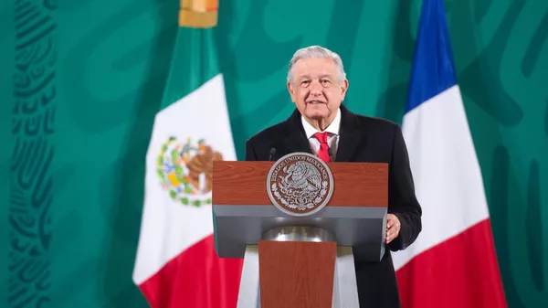 Andrés Manuel López Obrador, presidente de México. - Sputnik Mundo
