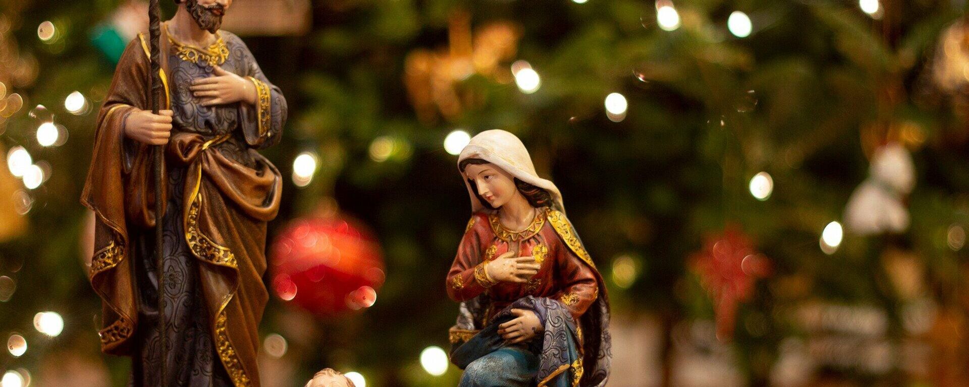 Imagen referencial de un belén navideño - Sputnik Mundo, 1920, 23.12.2021