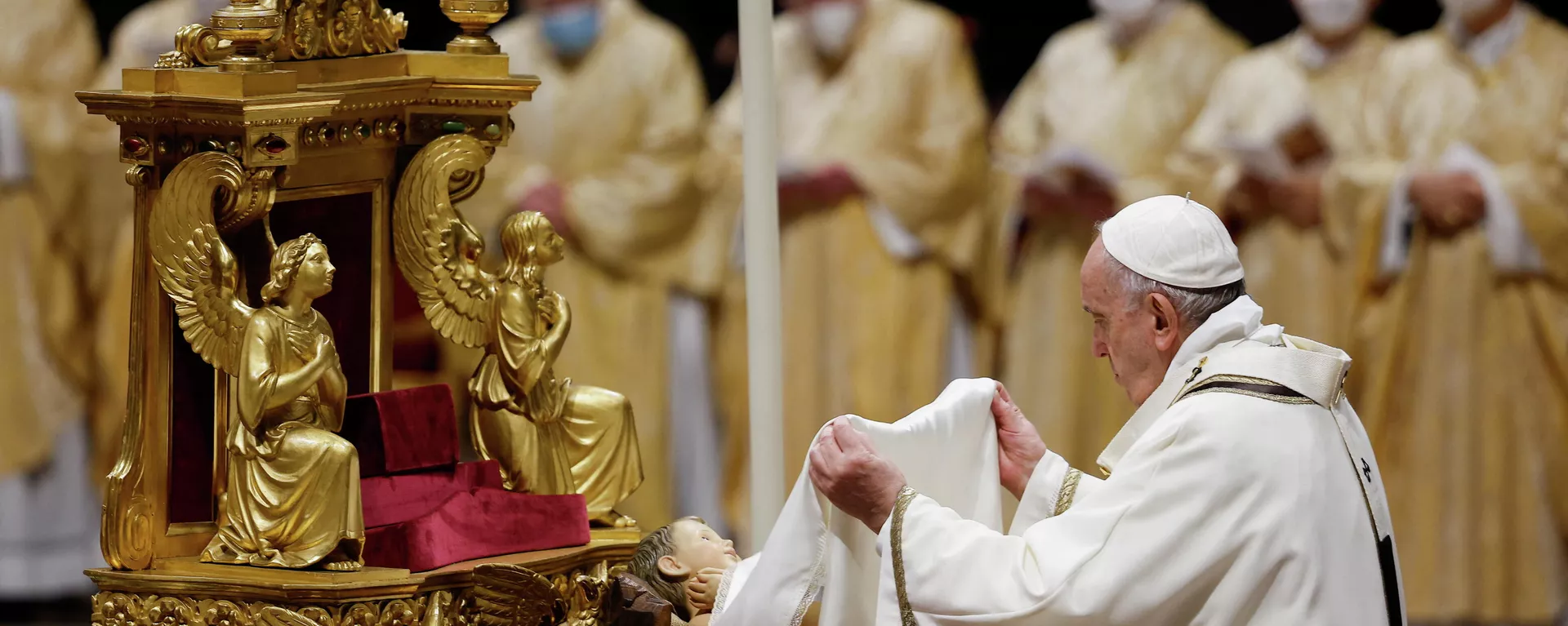 El papa Francisco El papa Francisco - Sputnik Mundo, 1920, 24.12.2021