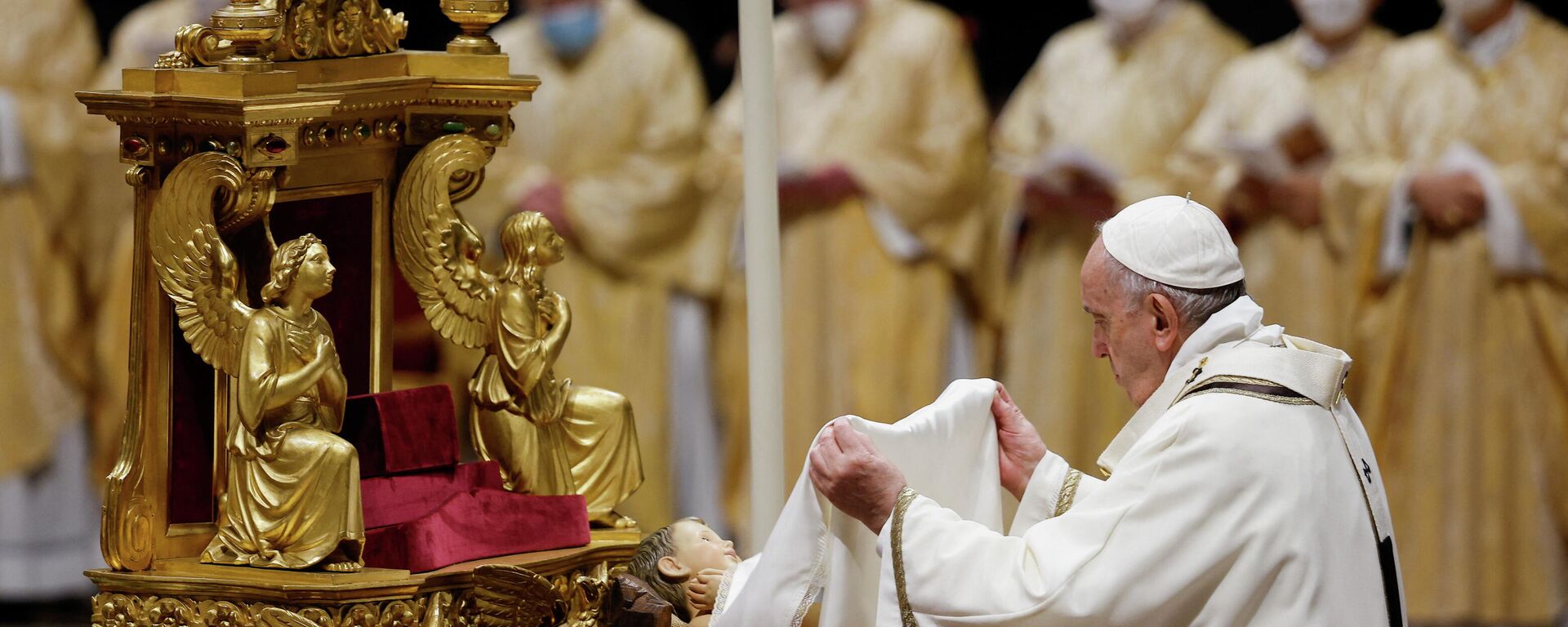 El papa Francisco - Sputnik Mundo, 1920, 24.12.2021