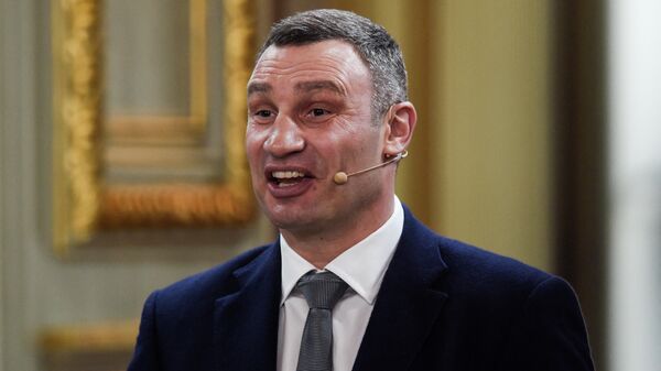 Vitali Klitschko, alcalde de Kiev y ex campeón mundial de boxeo de los pesos pesados - Sputnik Mundo