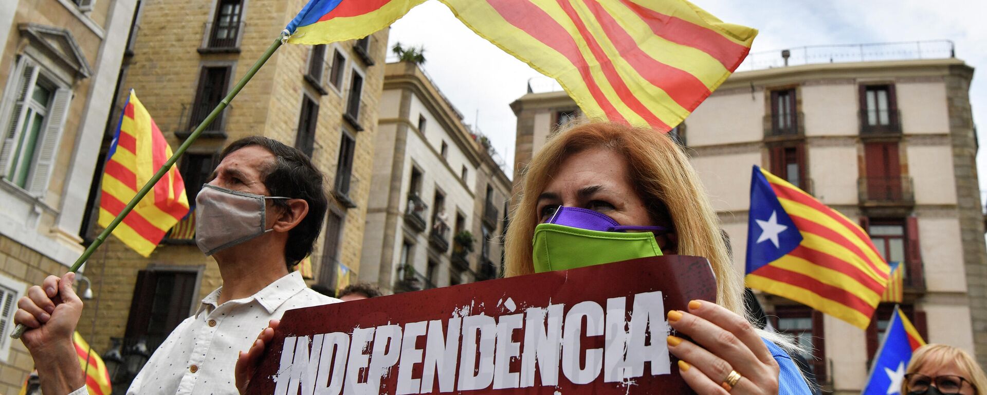 Protestas en Cataluña (archivo) - Sputnik Mundo, 1920, 29.12.2021