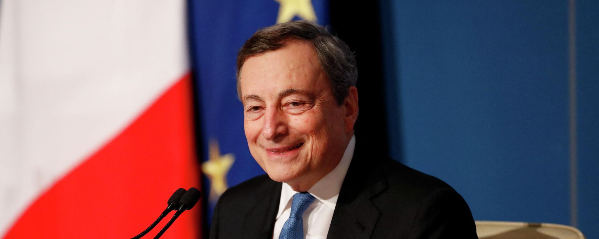 El primer ministro de Italia Mario Draghi - Sputnik Mundo, 1920, 29.12.2021