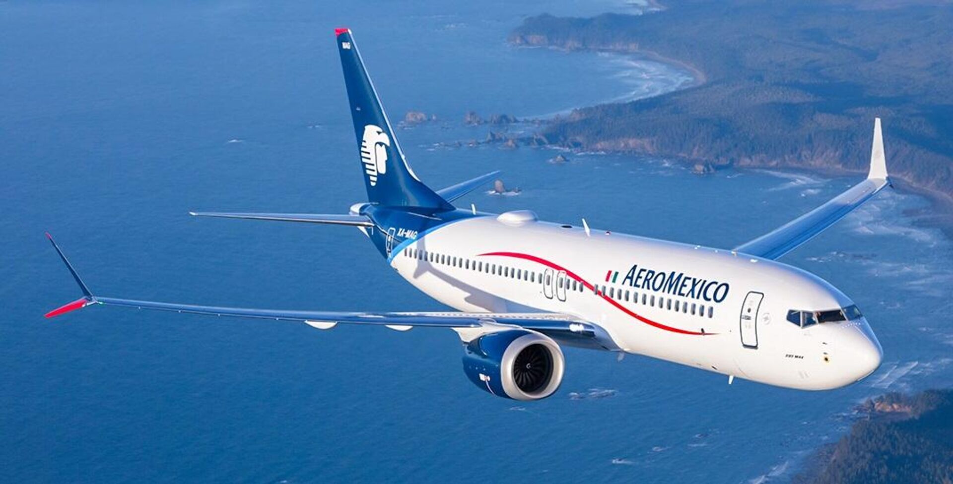 La aerolínea Aeroméxico. - Sputnik Mundo, 1920, 30.05.2023