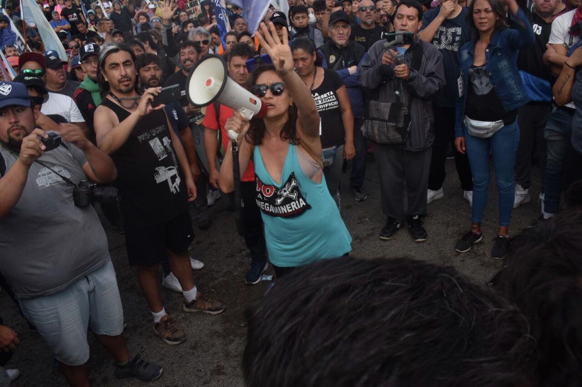 Protestas en Chubut - Sputnik Mundo, 1920, 31.12.2021