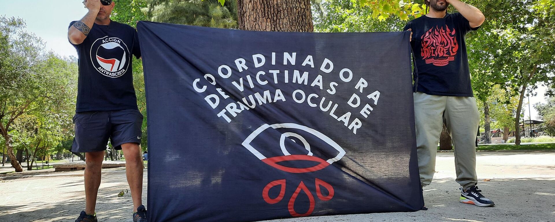 Álvaro Silva y César Galloso, de la Coordinadora de Víctimas de Trauma Ocular  - Sputnik Mundo, 1920, 31.12.2021