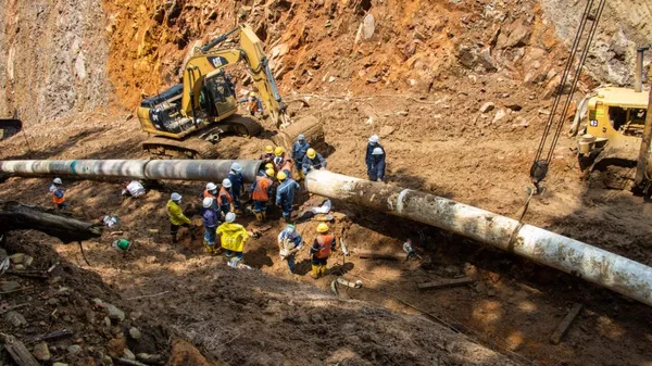 Obras en el Sistema de Oleoducto Transecuatoriano (SOTE) - Sputnik Mundo
