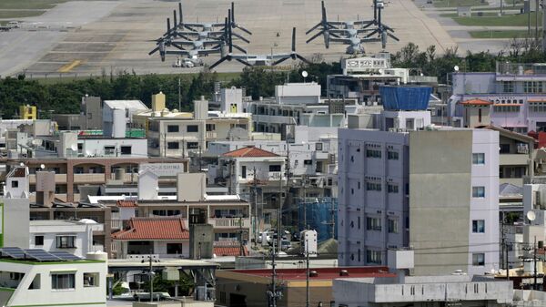 La Base Aérea de Kadena de la Fuerza aérea de los Estados Unidos en Okinawa (Japón) - Sputnik Mundo