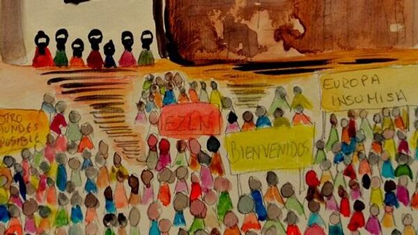 Ejército Zapatista de Liberación Nacional (EZLN). - Sputnik Mundo
