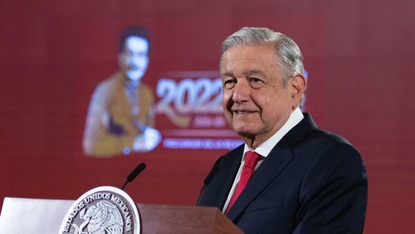 Andrés Manuel López Obrador, presidente de México  - Sputnik Mundo