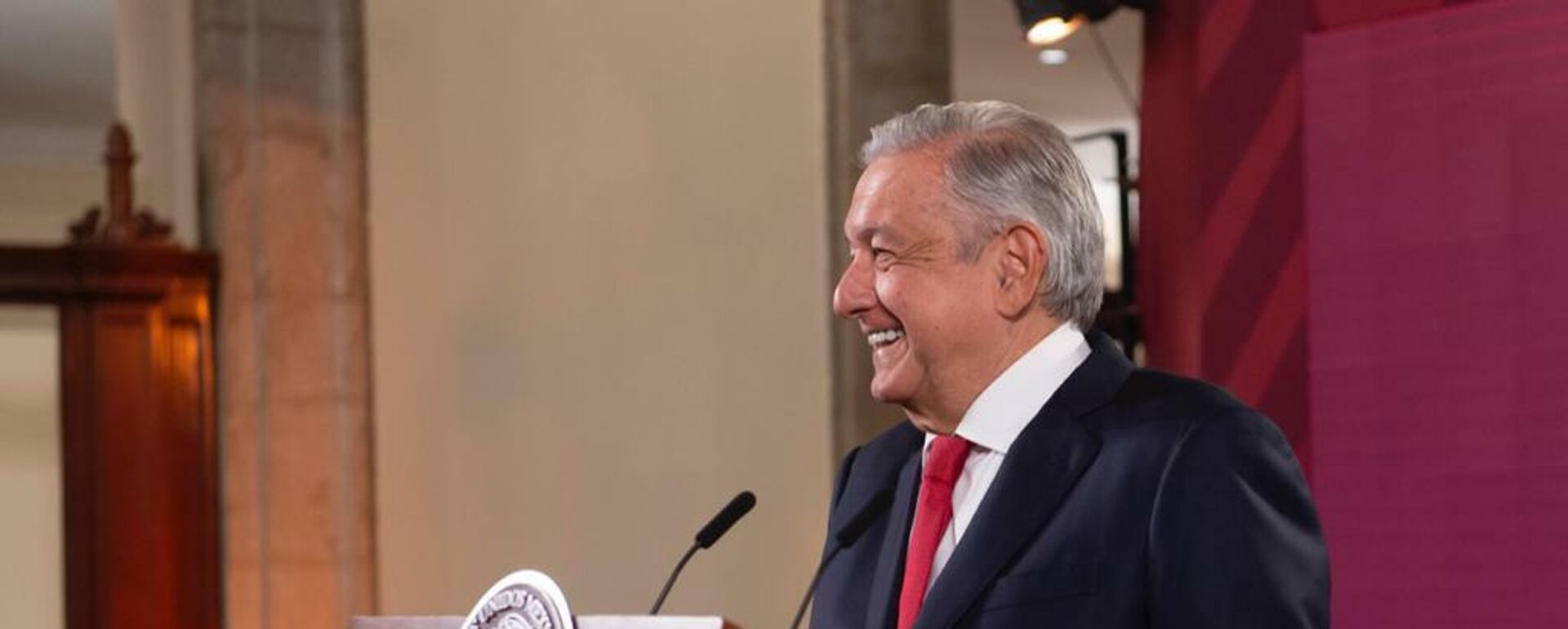 Andrés Manuel López Obrador, político y presidente de México, - Sputnik Mundo, 1920, 03.01.2022