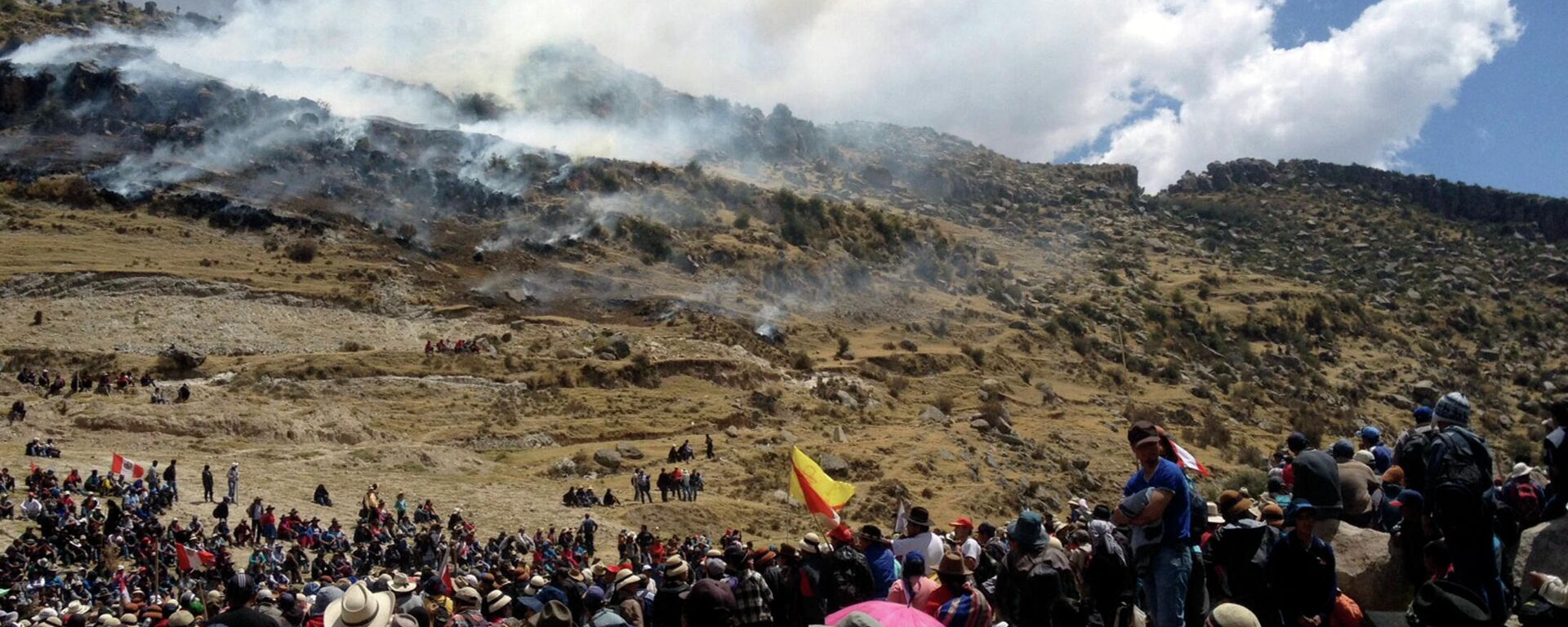 Protesta en Las Bambas, foto de archivo - Sputnik Mundo, 1920, 03.01.2022