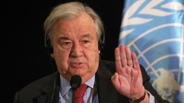 El secretario general de la ONU, António Guterres - Sputnik Mundo