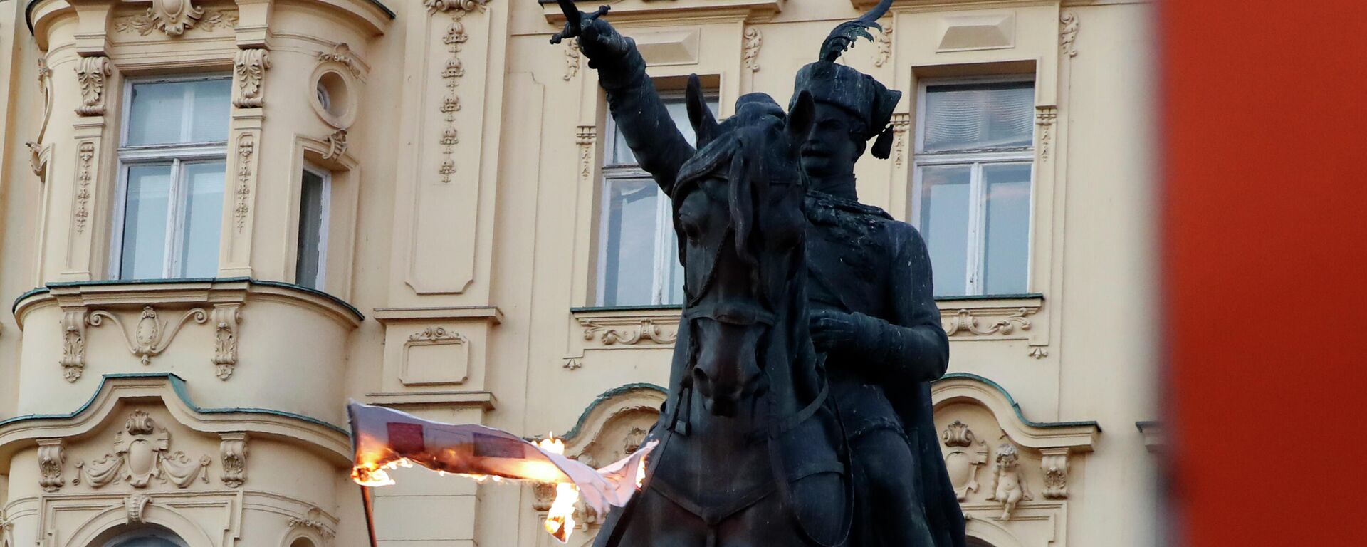 Una protesta contra la vacunación en Croacia - Sputnik Mundo, 1920, 04.01.2022