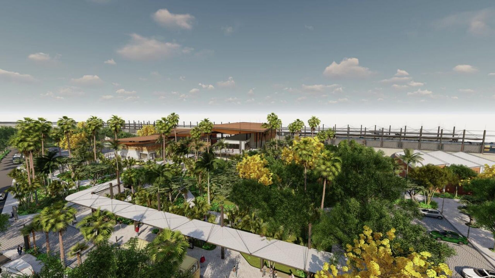 Simulación del Tren Maya en Escárcega, Campeche. - Sputnik Mundo, 1920, 04.01.2022