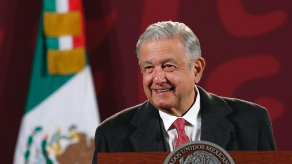 El presidente de México, Andrés Manuel López Obrador - Sputnik Mundo