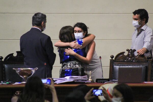 Elección de la Mesa Directiva de la Convención Constituyente de Chile - Sputnik Mundo