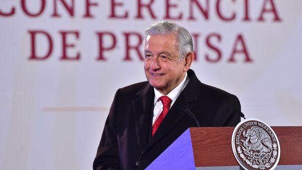 Andrés Manuel López Obrador, presidente de México - Sputnik Mundo