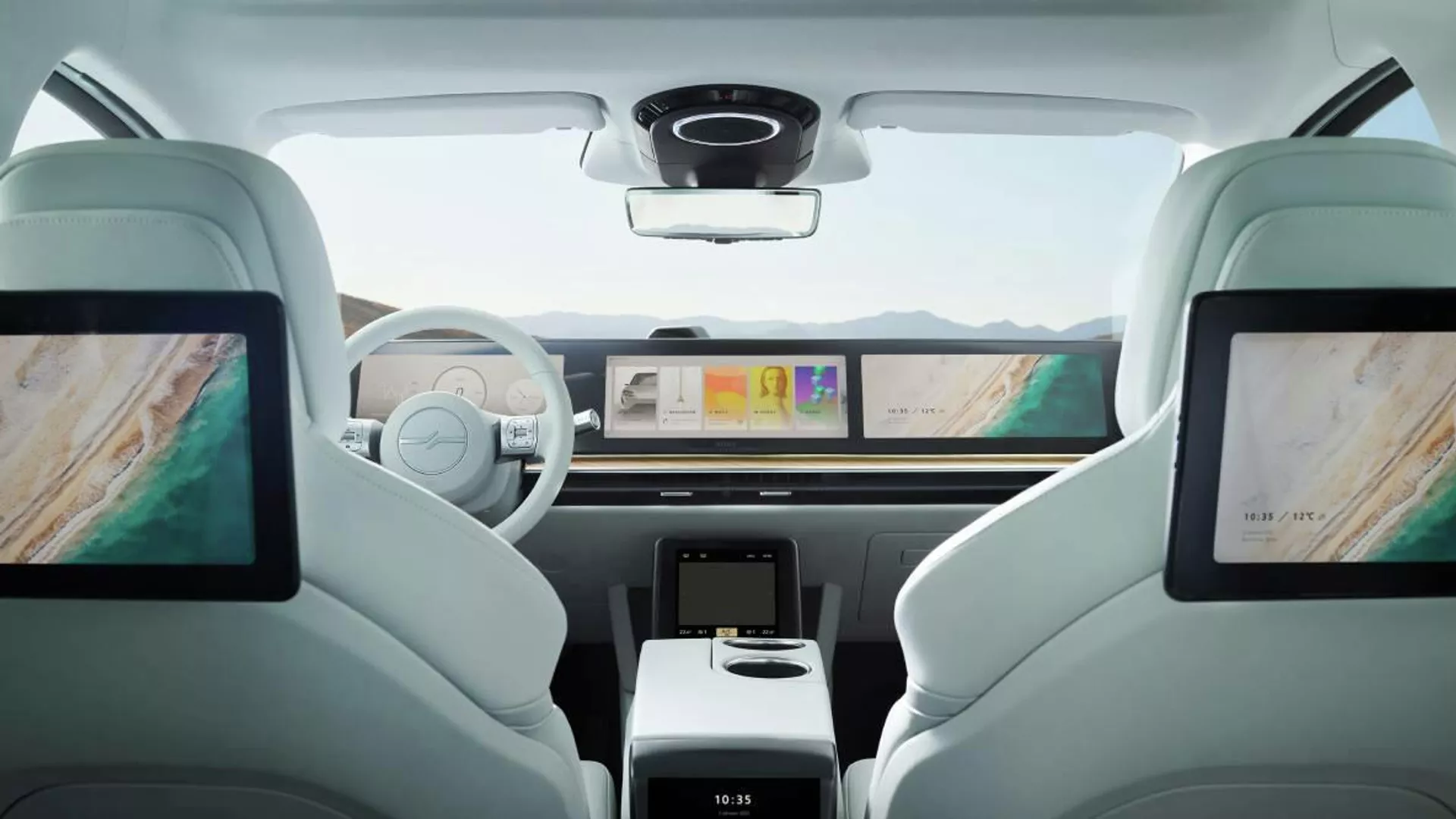 Vision S-02, el nuevo modelo de auto eléctrico de Sony.
