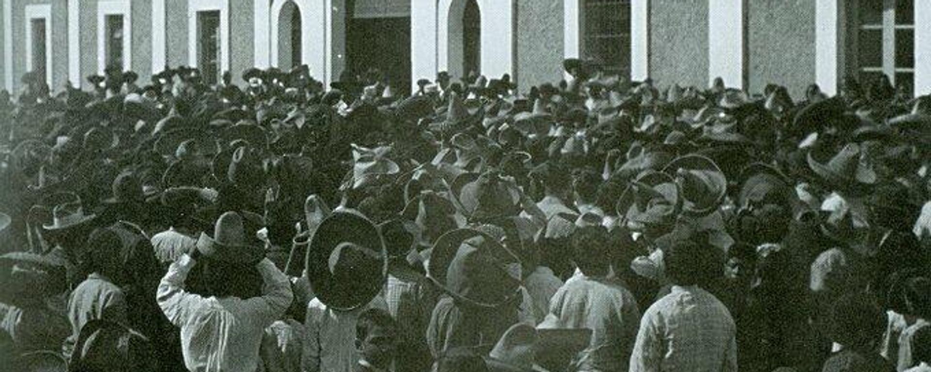 Amotinamiento obrero en Río Blanco tras el desconocimiento de sus demandas. Amotinamiento obrero en Río Blanco tras el desconocimiento de sus demandas. - Sputnik Mundo, 1920, 07.01.2022