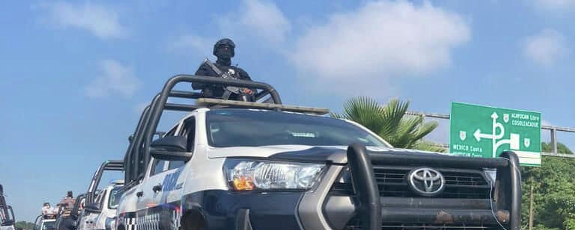 Camioneta de la SSP-Veracruz, en México - Sputnik Mundo, 1920, 07.01.2022