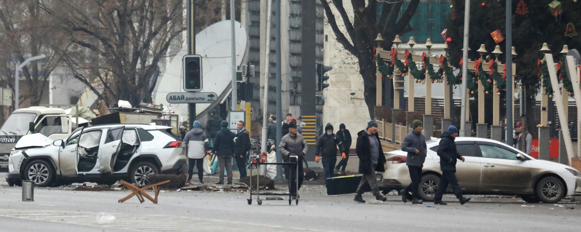 Las protestas en Kazajistán, Almaty, el 7 de enero de 2022 - Sputnik Mundo, 1920, 08.01.2022