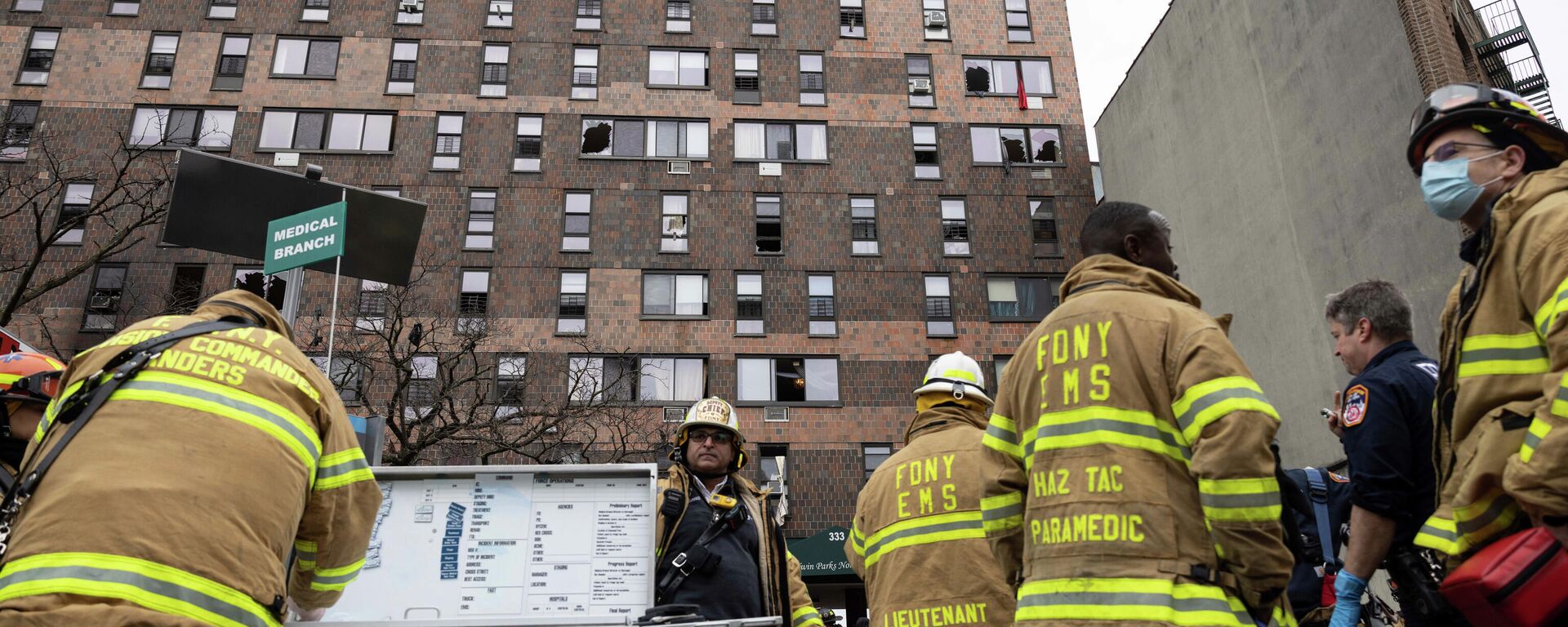 El incendio en Nueva York - Sputnik Mundo, 1920, 09.01.2022