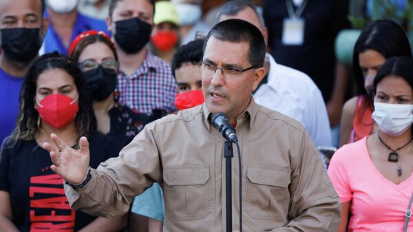 El excanciller Jorge Arreaza - Sputnik Mundo