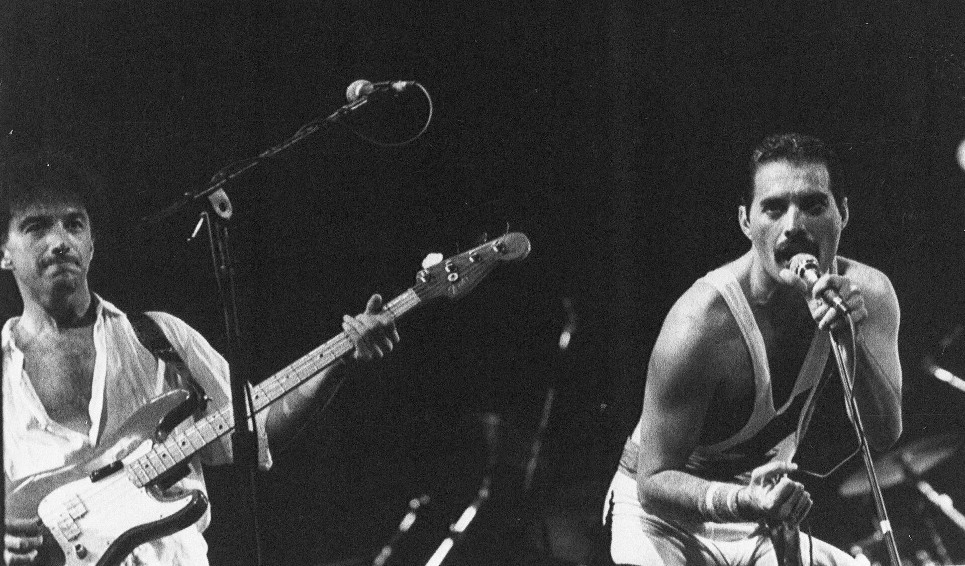 La banda Queen en la primera edición del Rock in Rio, en 1985 - Sputnik Mundo, 1920, 11.01.2022