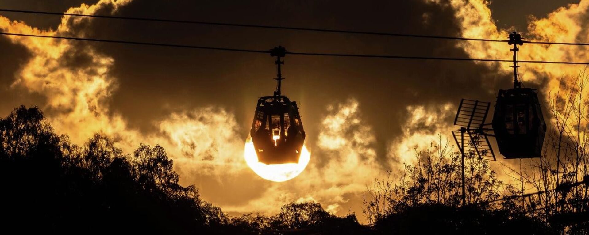 Fotografía participante en el primer concurso fotográfico 'Mi Cablebús a la vista' - Sputnik Mundo, 1920, 11.01.2022