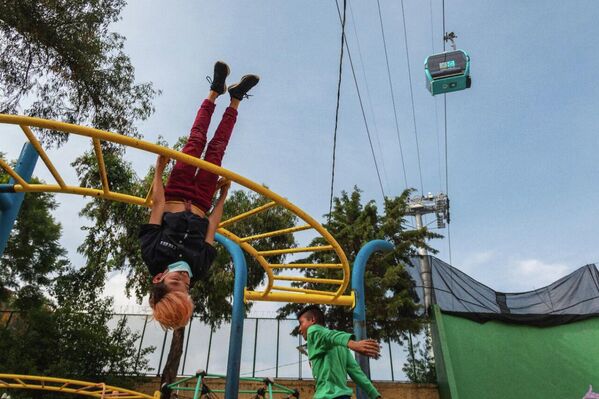 Fotografía participante en el primer concurso fotográfico 'Mi Cablebús a la vista' - Sputnik Mundo