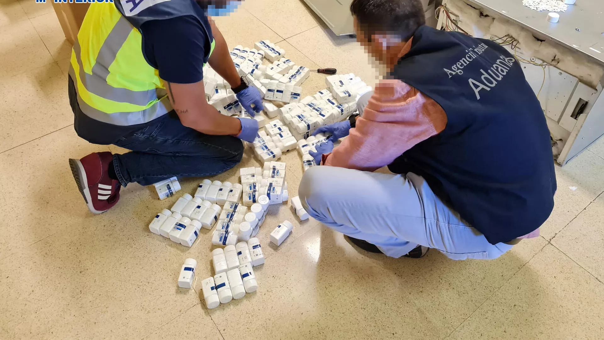 Incautación de medicamentos en España Incautación de medicamentos en España