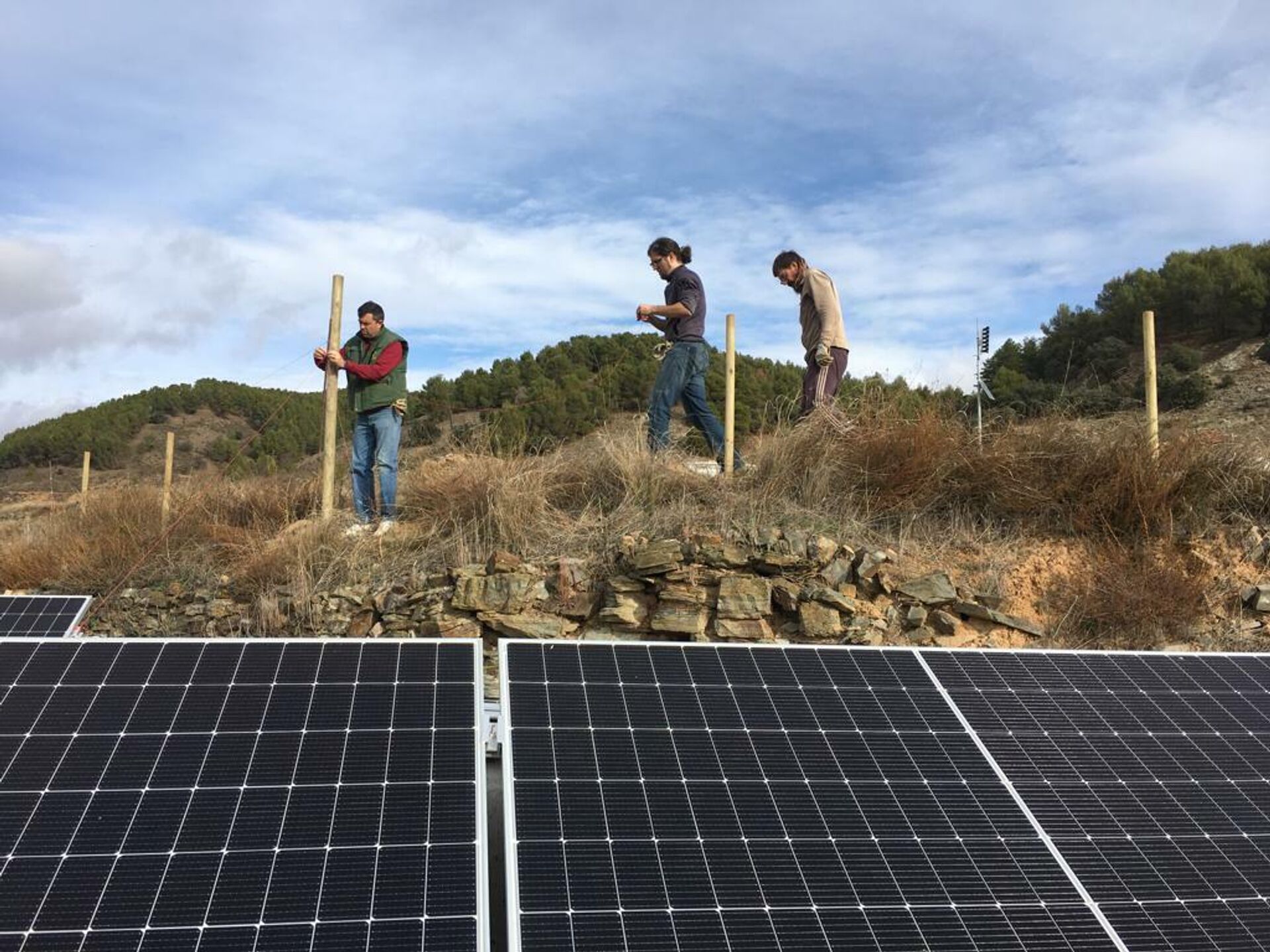 Instalación de paneles solares en Luco de Jiloca, en Teruel - Sputnik Mundo, 1920, 13.01.2022