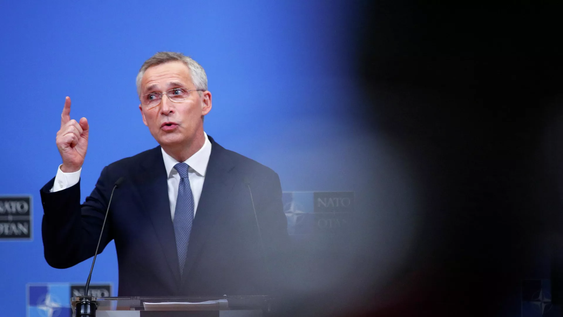 Jens Stoltenberg, secretario general de la OTAN