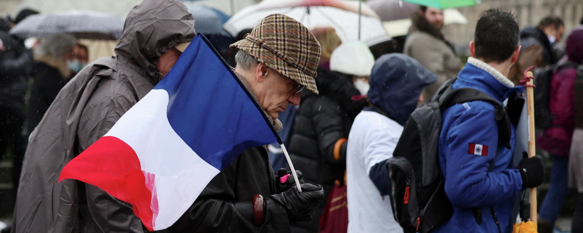 Una protesta en París, Francia (archivo) - Sputnik Mundo, 1920, 13.01.2022