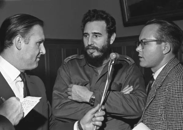 Fidel Castro da una entrevista a periodistas en Moscú, 13 de enero de 1964. Fidel Castro da una entrevista a periodistas en Moscú, 13 de enero de 1964. - Sputnik Mundo
