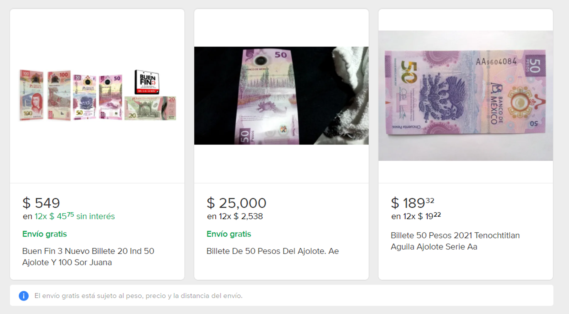 Billete mexicano conmemorativo es ofertado en sitios de internet - Sputnik Mundo, 1920, 13.01.2022