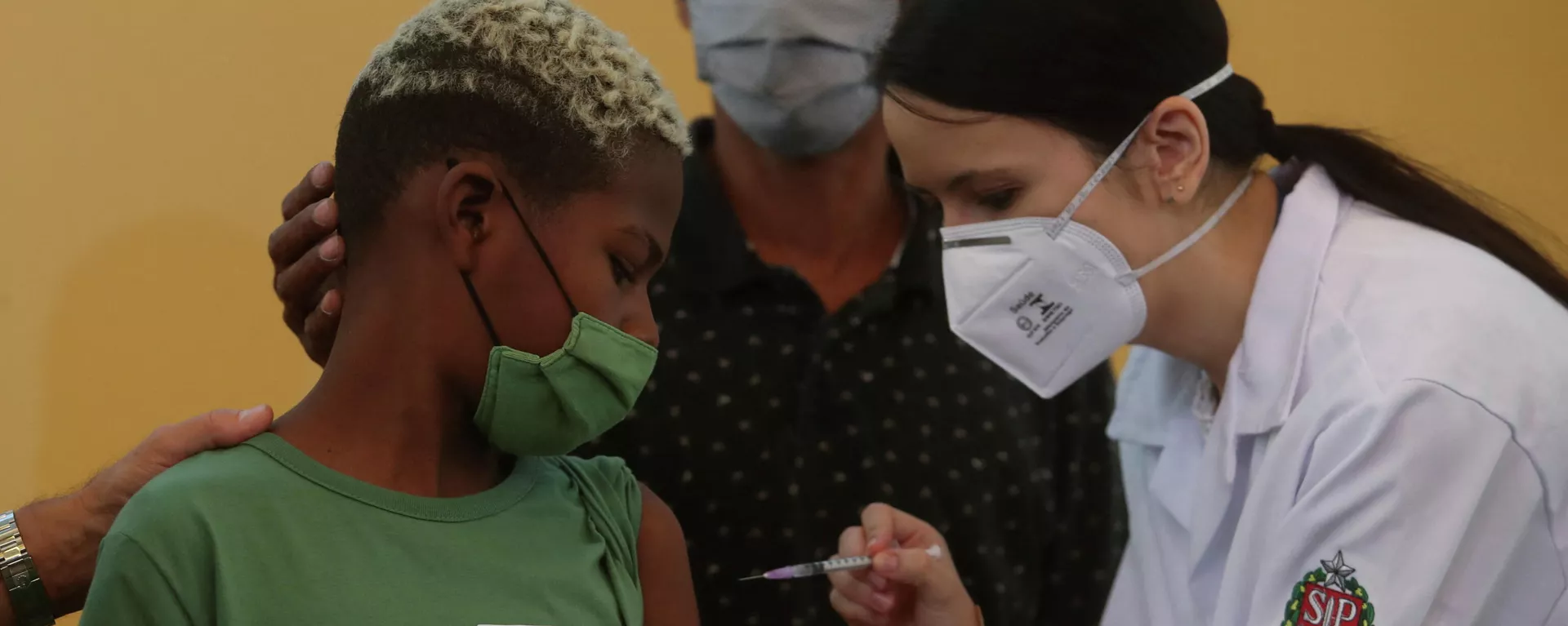 Brasil empieza la vacunación contra el coronavirus de niños de 5 a 11 años Brasil empieza la vacunación contra el coronavirus de niños de 5 a 11 años - Sputnik Mundo, 1920, 20.01.2022