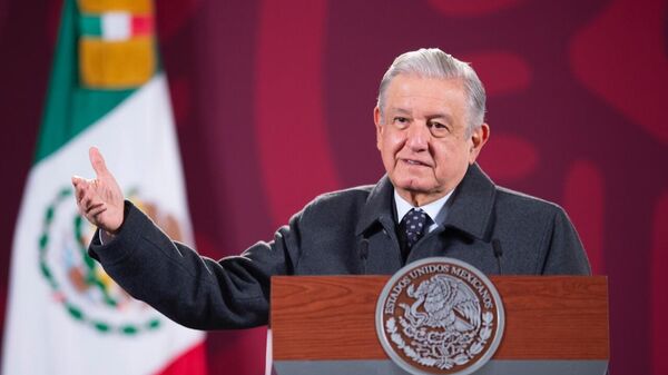 Andrés Manuel López Obrador, presidente de México - Sputnik Mundo