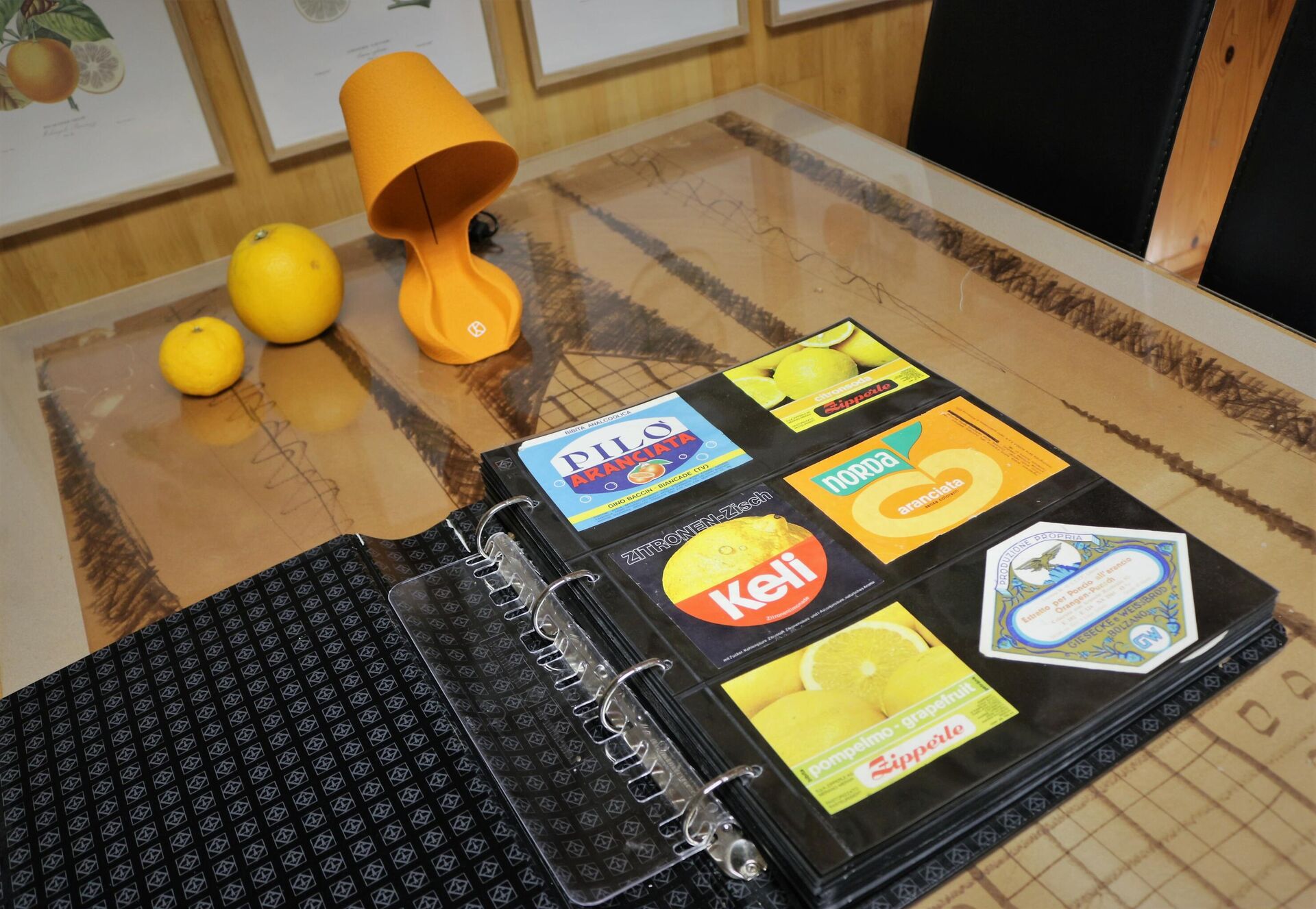 Etiquetas de productos elaborados con cítricos, en la Fundación Todolí de Palmera (Valencia) - Sputnik Mundo, 1920, 17.01.2022